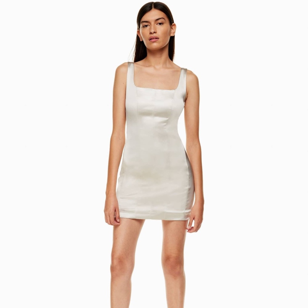 Ten by Babaton Premiere Dress  Square-neck bustier mini dress